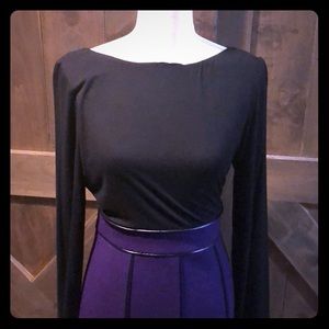 Phoebe Couture Long Sleeve Wool Blend Dress Sz10